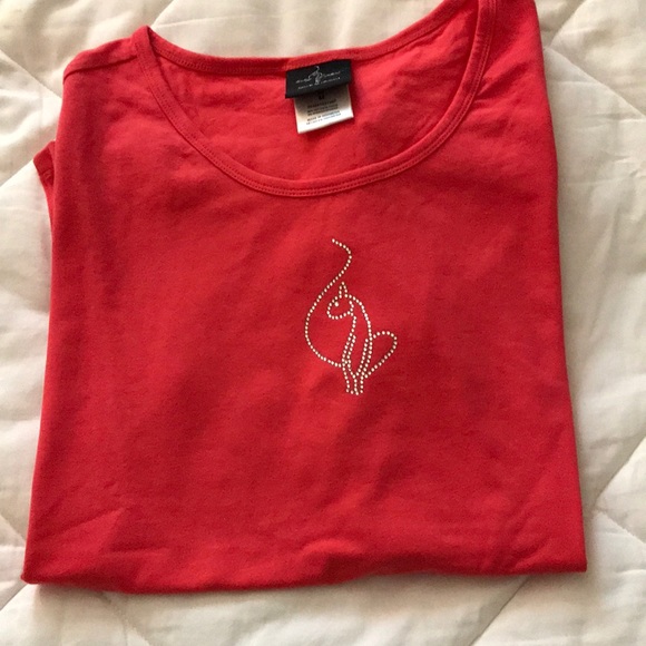 Baby Phat M pink short Tee with tags - Picture 4 of 4